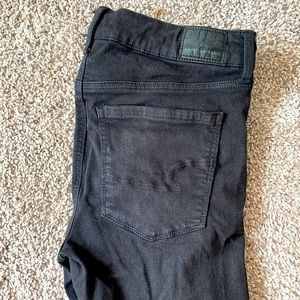 Women’s American Eagle Black Ripped Skinny Jeans